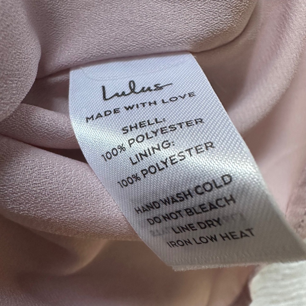 Lulus Marvelously Darling‎ Mauve Floral Organza Tiered Backless Midi Dress NWT S - Picture 11 of 13